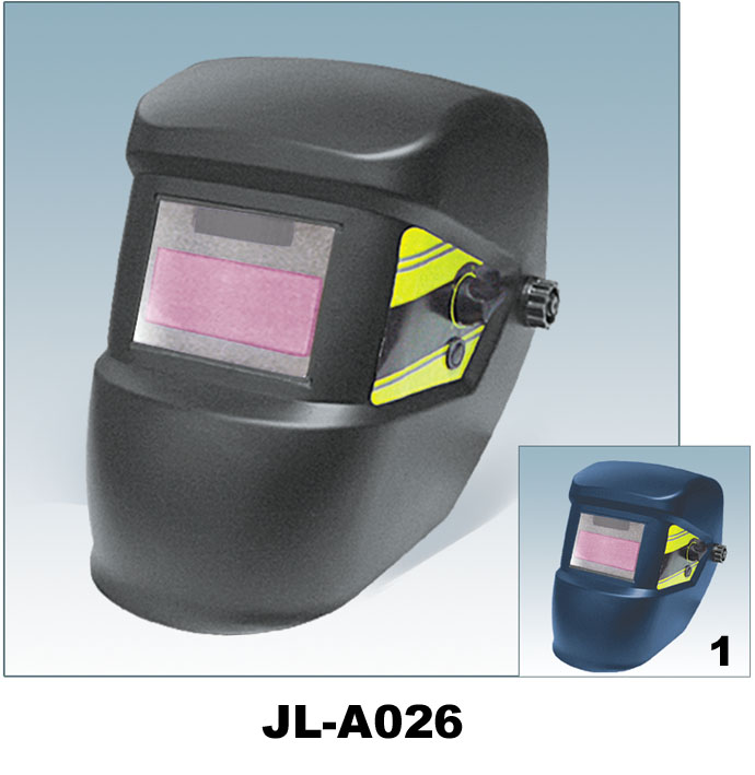 Auto-darkening welding mask