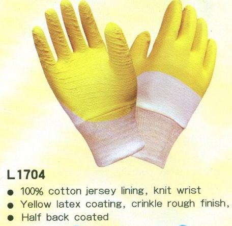 Latex Coating Gloves